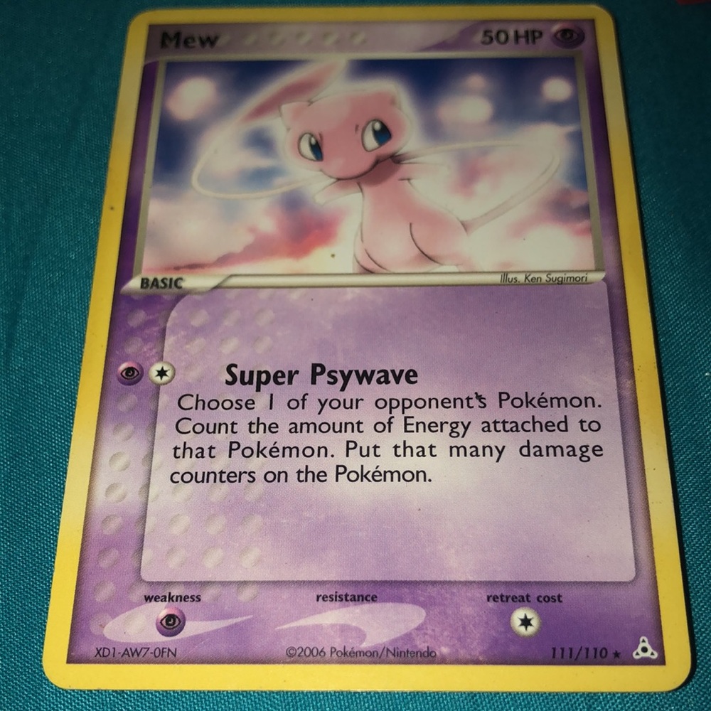 Mew Pokémon card - Picture 3 of 8